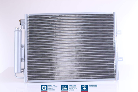 Condensatoare - Radiator AC (uscator) potrivit RENAULT TWINGO II 1.2/1.5D/1.6 2007-2014