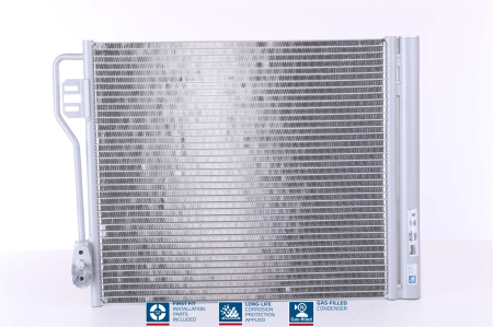 Radiator AC (uscator) potrivit SMART FORTWO 0.8D/1.0/Electric dupa 2007 [1]