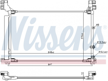 Radiator clima Ac - Radiator aer conditionat AC cu uscator potrivit LEXUS RC 2.0 dupa 2015