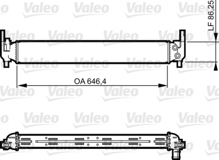 Radiator apa - Radiator apa racire motor potrivit AUDI A1; SEAT IBIZA IV, IBIZA IV ST, TOLEDO IV; SKODA FABIA II, FABIA III, RAPID, ROOMSTER, ROOMSTER PRAKTIK; VW POLO 1.0-1.4D dupa 2009