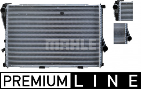 Radiator apa racire motor BMW Seria 5 (E39), 7 (E38) 3.5/4.0/4.4 intre 1994-2003