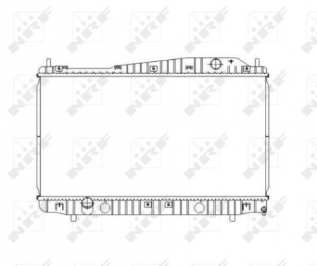 Radiator apa - Radiator apa racire motor potrivit CHEVROLET EPICA, EVANDA; DAEWOO EVANDA 2.0 dupa 2002