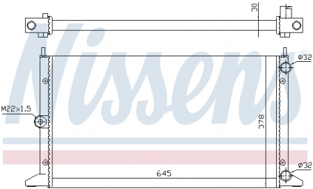 Racire - Radiator apa racire motor FORD GALAXY; SEAT ALHAMBRA; VW SHARAN 1.9D/2.0 intre 1995-2010
