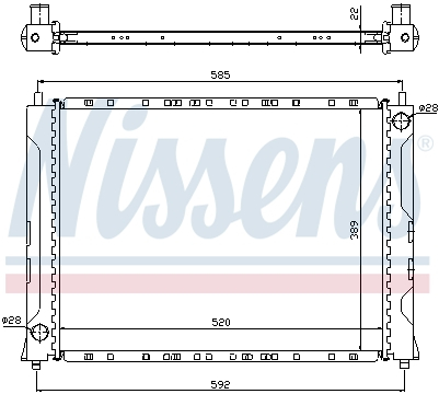 Racire - Radiator apa racire motor HONDA CONCERTO; ROVER 200, 400, COUPE 1.1-2.0 intre 1989-2000