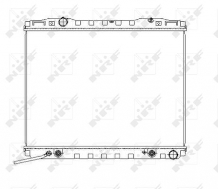 Radiator apa - Radiator apa racire motor potrivit KIA SORENTO I 2.4/3.5 dupa 2002