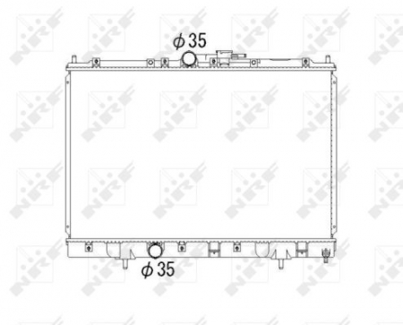 Radiator apa racire motor MITSUBISHI PAJERO PININ 1.8/2.0 intre 1999-2007