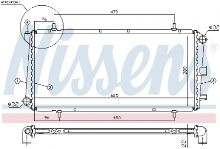 Piese Auto - Radiator apa racire motor (transmisie manuala) MG MGF 1.6/1.8 intre 1995-2002