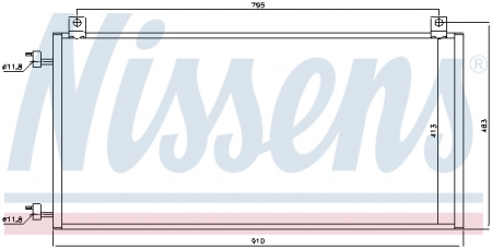 Piese Auto - Radiator clima AC CADILLAC ESCALADE; CHEVROLET TAHOE 4.8-6.0 intre 1998-2006