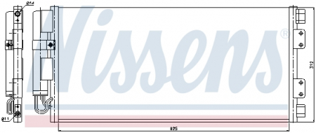 Piese Auto - Radiator clima AC cu uscator LAND ROVER FREELANDER 1.8/2.0D/2.5 intre 1998-2006