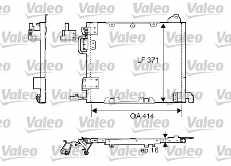 Piese Auto - Radiator clima AC cu uscator OPEL ASTRA G, ZAFIRA A 1.7D-2.2D intre 1998-2009