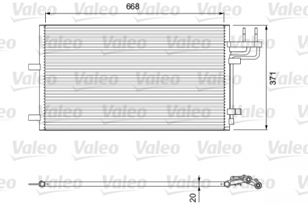 Climatizare - Radiator clima AC FORD C-MAX, FOCUS C-MAX, FOCUS II 1.4-2.5 intre 2003-2012
