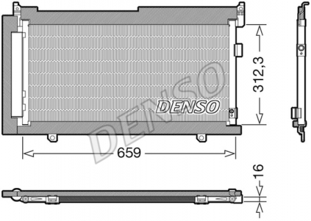 Piese Auto - Radiator clima AC SUBARU FORESTER 2.0/2.0D dupa 2013