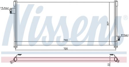 Piese Auto - Radiator clima AC SUBARU LEGACY II 2.0/2.2/2.5 intre 1994-1999