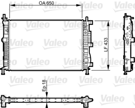 Radiator motor potrivit DS DS 4 II, DS 7; CITROEN BERLINGO, BERLINGO/MINIVAN, C4 GRAND PICASSO II, C4 PICASSO II, C4 SPACETOURER, C5 AIRCROSS, C5 X 1.2-2.0D (Automat/Manual) [2]