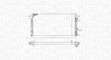 Radiator motor (Automat/Manual) potrivit VW PASSAT B3/B4 1.6-2.0 [1]