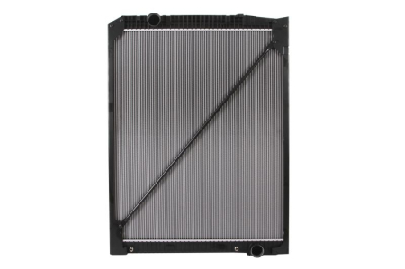 Radiator apa - Radiator motor potrivit MERCEDES ACTROS, ACTROS MP2 / MP3 OM541.920-OM542.969 dupa 1996 (cu carcasa, cu un racitor de ulei, inaltime: 808mm)