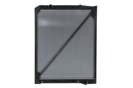 Radiator apa - Radiator motor potrivit MERCEDES ACTROS, ACTROS MP2 / MP3, ZETROS OM541.920-OM926.947 dupa 1996 (cu carcasa, cu un racitor de ulei, inaltime: 952mm)