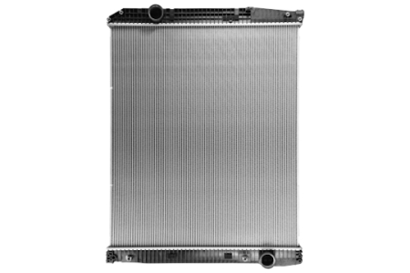 Radiator apa - Radiator motor potrivit MERCEDES ACTROS, ACTROS MP2 / MP3, ZETROS OM541.920-OM926.947 dupa 1996 (cu carcasa, cu un racitor de ulei, inaltime: 952mm)