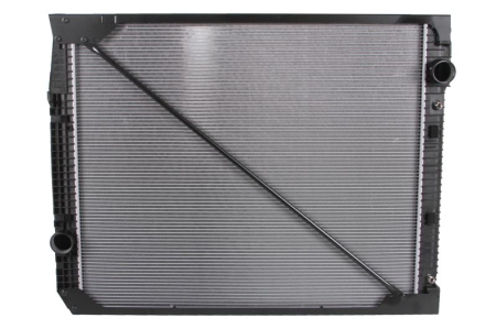 Radiator apa - Radiator motor potrivit MERCEDES ACTROS, ACTROS MP2 / MP3, ZETROS OM541.920-OM926.947 dupa 1996 (cu carcasa, inaltime: 952mm)