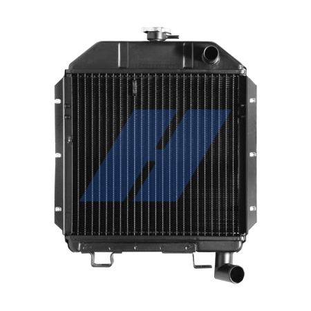 Radiator apa - Radiator motor potrivit CASE IH 323, 323 V, 353, 353 D, 383, 383 D, 423, 423 D, 423 E, 423 V, 453, 453 D, 453 E, 453 V; MASSEY FERGUSON 353, 353 L, 353 LX, 353 S, 383 (cu carcasa)