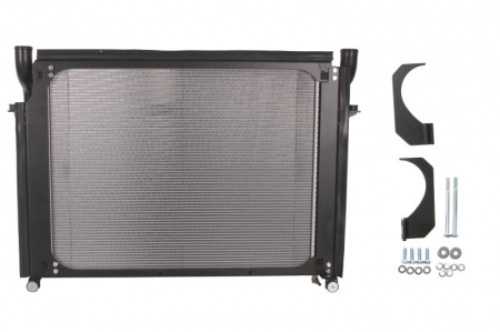 Radiator apa - Radiator motor potrivit SOLARIS URBINO I, URBINO II PF183M/PR228S/PR265S 1998-2018 (cu rama, cu conducte, cu elemente Easy Fit; nu pentru vehiculele cu cutie de viteze CNG si / sau ZF)