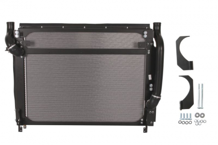 Radiator motor potrivit SOLARIS URBINO I, URBINO II PF183M/PR228S/PR265S 1998-2018 (cu rama, cu conducte, cu elemente Easy Fit; nu pentru vehiculele cu cutie de viteze CNG si / sau ZF) [1]