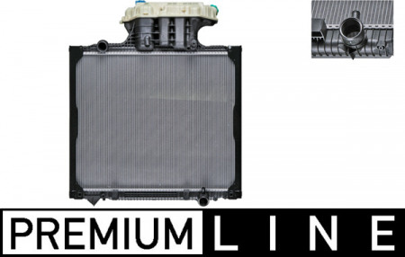 Radiator motor (cu rama, scazut) EURO 4/EURO 5/EURO 6 potrivit MAN TGA, TGS I, TGX I D0836LF41-D3876LF09 06.99- [2]