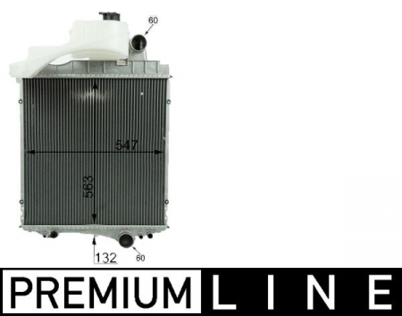Radiator motor potrivit JOHN DEERE 6000 6068D/6068T dupa 2001 (cu rezervor; fara cadru) [2]
