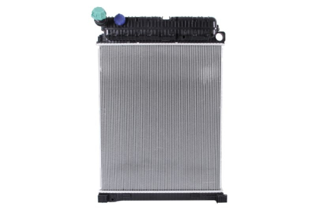 Radiator apa - Radiator motor potrivit MERCEDES ATEGO, ATEGO 2, AXOR, AXOR 2 OM457.937-OM926.990 dupa 1998 (fara carcasa, cu un racitor de ulei)