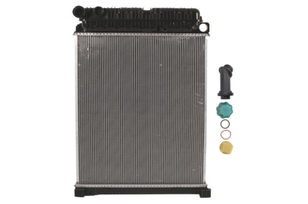 Radiator apa - Radiator motor potrivit MERCEDES ATEGO, AXOR, AXOR 2 OM902.913-OM926.990 dupa 1998 (fara carcasa, cu un racitor de ulei)