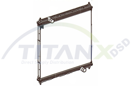 Radiator motor EURO 6 potrivit MAN LION'S CITY, LION'S COACH D2066LOH32-E2876LUH08 dupa 2012 (fara carcasa) [1]