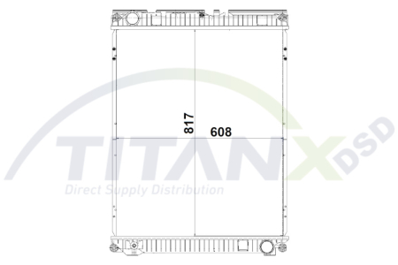 Radiator motor potrivit MAN TGL I, TGM I, TGM II D0834LFL41-D2676LFAE dupa 2005 (fara carcasa) [1]