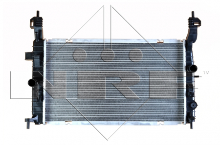 Radiator apa - Radiator motor potrivit OPEL MERIVA A 1.4/1.6/1.8 pana in 2010 - (Manual, cu elemente montaj; cu gaura senzorului)