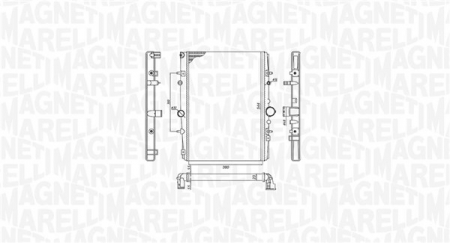 Radiator motor (Manual) potrivit CITROEN C5 I; PEUGEOT 406, 607 1.8-2.2 [0]