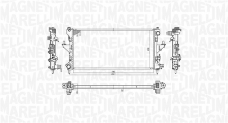 Radiator motor (Manual) potrivit CITROEN JUMPER II; FIAT DUCATO; PEUGEOT BOXER 2.2D-3.0D [0]