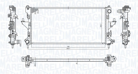 Radiator motor (Manual) potrivit CITROEN JUMPER II; FIAT DUCATO; PEUGEOT BOXER 2.2D-3.0D [1]