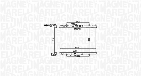 Radiator motor (Manual) potrivit DS DS 3; CITROEN BERLINGO/MINIVAN, C2, C2 ENTERPRISE, C3 AIRCROSS II, C3 I, C3 II, C3 III, C3 PICASSO, C4 CACTUS, C-ELYSEE, DS3 1.0-1.6D [3]