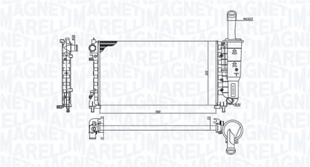 Radiator motor (Manual) potrivit FIAT PUNTO 1.4 [0]