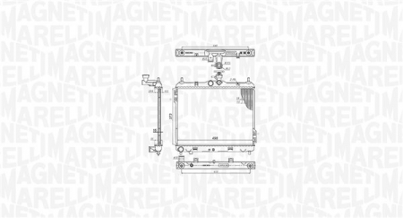Radiator motor (Manual) potrivit HYUNDAI GETZ 1.1-1.6 [1]