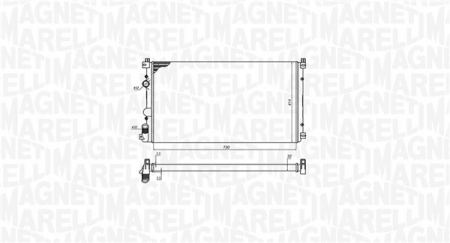 Radiator motor (Manual) potrivit NISSAN INTERSTAR; OPEL MOVANO A; RENAULT MASTER II 1.9D-3.0D [1]