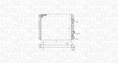 Radiator motor (Manual) potrivit SEAT AROSA, CORDOBA; VW LUPO I, POLO, POLO III, POLO III CLASSIC 1.0-1.9D [1]