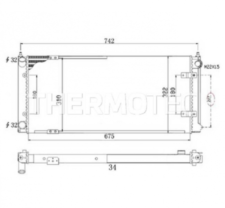 Radiator motor (Manual) potrivit SEAT TOLEDO I 1.6-2.0 [2]