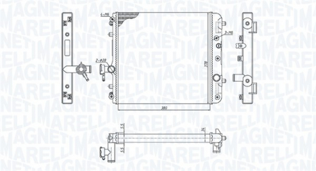 Radiator motor (Manual) potrivit SUZUKI IGNIS I 1.3 [1]