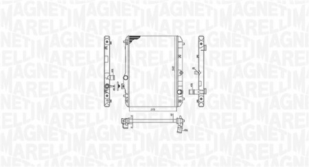 Radiator motor (Manual) potrivit SUZUKI SWIFT III 1.3/1.5 [1]