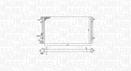 Radiator motor (Manual) potrivit VW NEW BEETLE 1.4-2.5 [1]