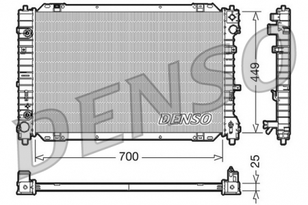 Radiator motor potrivit AUDI A3, TT; SKODA SUPERB II; VW CC B7, EOS, GOLF V, JETTA III, JETTA IV, PASSAT B6, PASSAT B7 2.5/3.2/3.6 pana in 2015 [2]