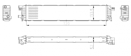 Radiator motor potrivit AUDI A4 ALLROAD B8, A4 B8, A5, A6 ALLROAD C7, A6 C7, A7, A8 D4, Q5 2.0D-4.0 [2]
