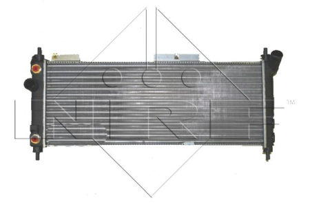 Radiator apa - Radiator motor potrivit CHEVROLET TIGRA; OPEL COMBO/MINIVAN, CORSA B, CORSA B/HATCHBACK, TIGRA 1.2/1.4/1.6 03.93-12.02