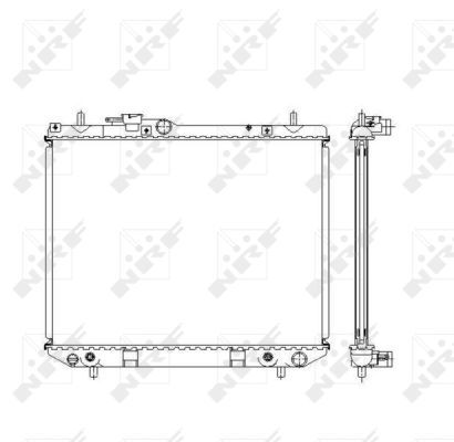 Radiator motor potrivit DAIHATSU TERIOS 1.3 1997-2006 [1]