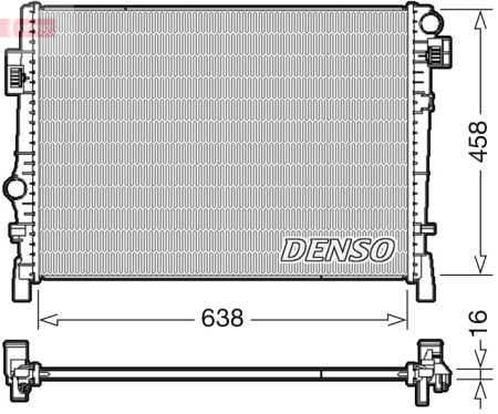 Radiator motor potrivit DODGE JOURNEY; FIAT FREEMONT 2.0D-3.6ALK dupa 2008 [1]